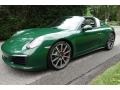 Paint to Sample Irish Green 2017 Porsche 911 Targa 4S