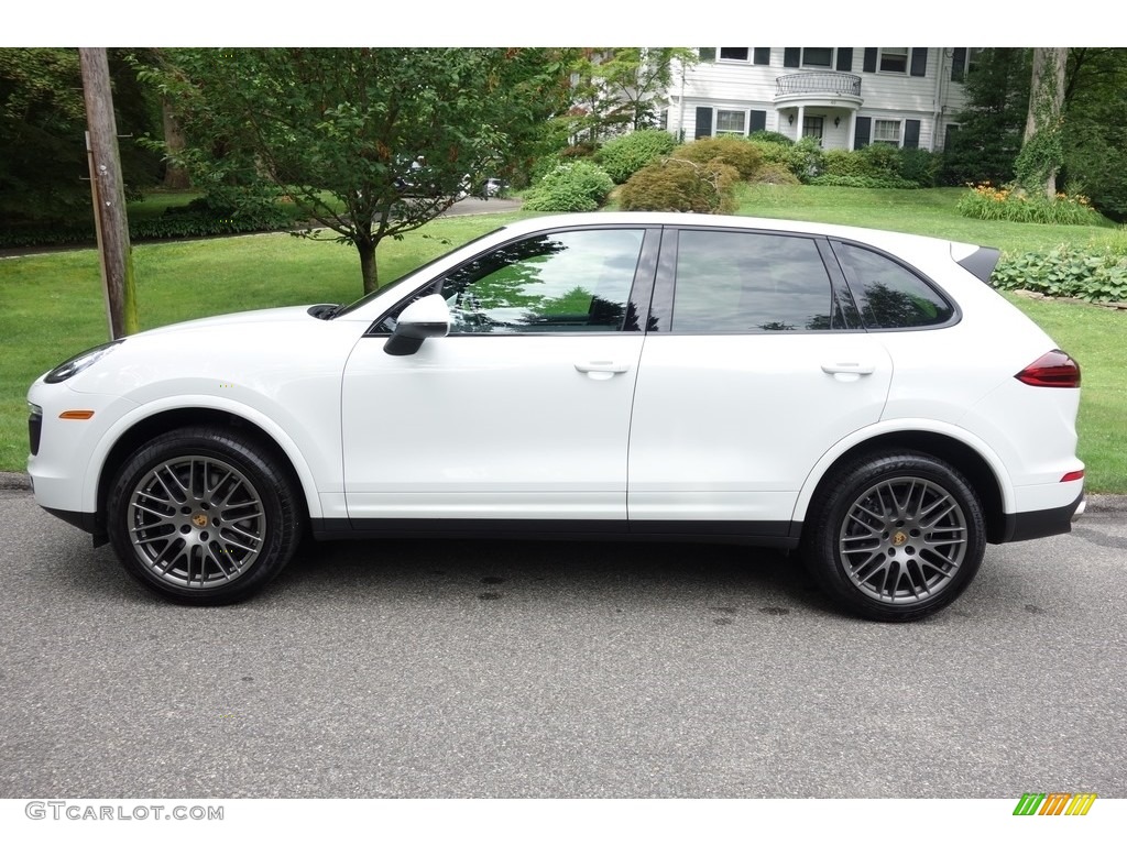 White 2017 Porsche Cayenne Platinum Edition Exterior Photo #121649652