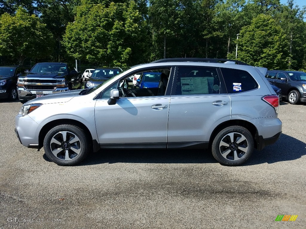 2018 Forester 2.5i Limited - Ice Silver Metallic / Black photo #3