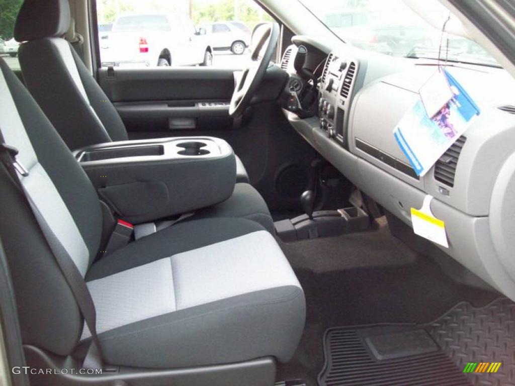 2009 Silverado 1500 LS Crew Cab 4x4 - Silver Birch Metallic / Dark Titanium photo #13