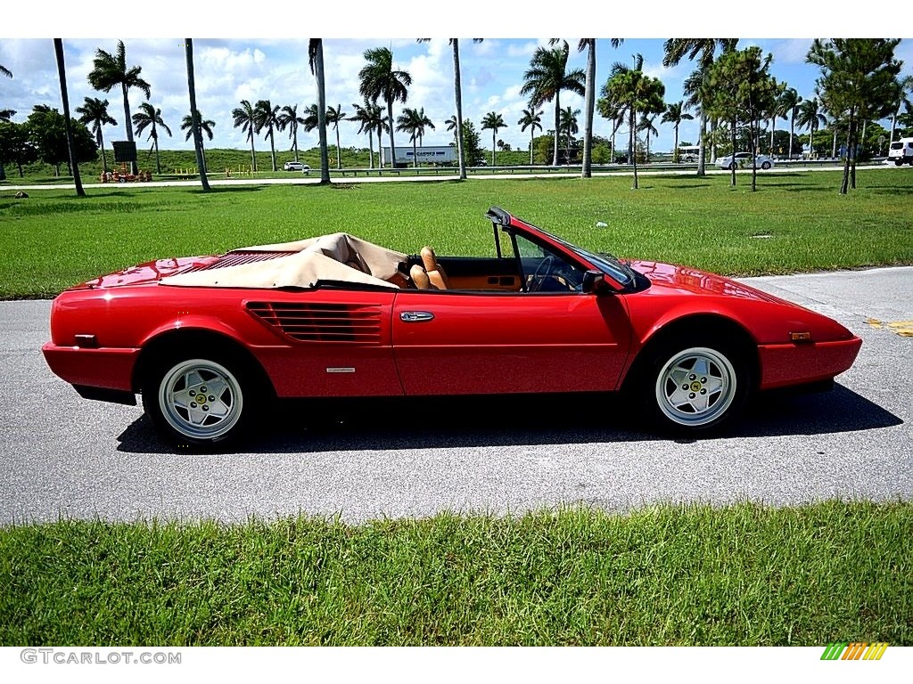 Rosso Corsa 1987 Ferrari Mondial Cabriolet Exterior Photo #121653436