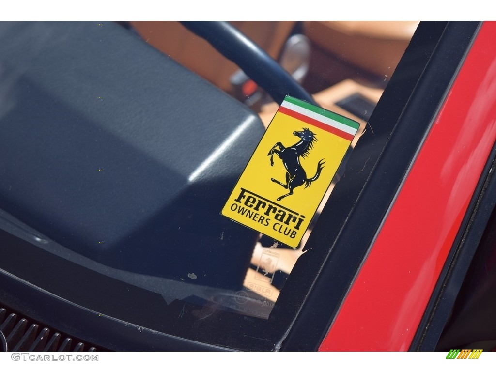 1987 Ferrari Mondial Cabriolet Marks and Logos Photo #121653827