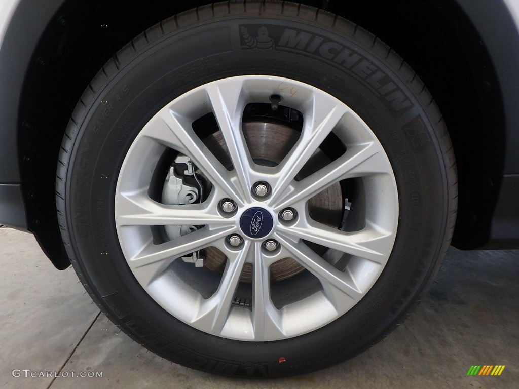 2017 Escape SE 4WD - Oxford White / Charcoal Black photo #5