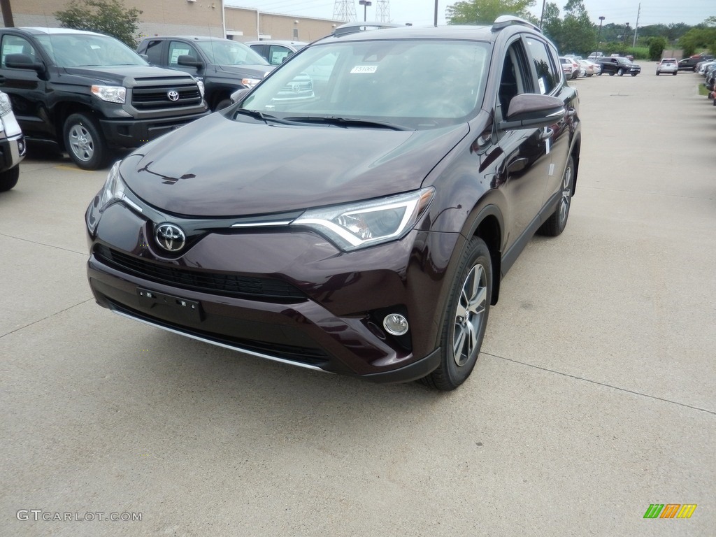 2017 RAV4 XLE - Black / Black photo #1