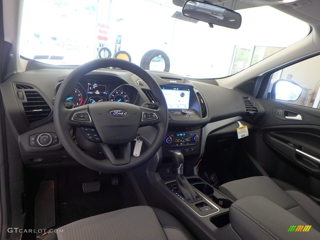 2017 Escape SE 4WD - Oxford White / Charcoal Black photo #9