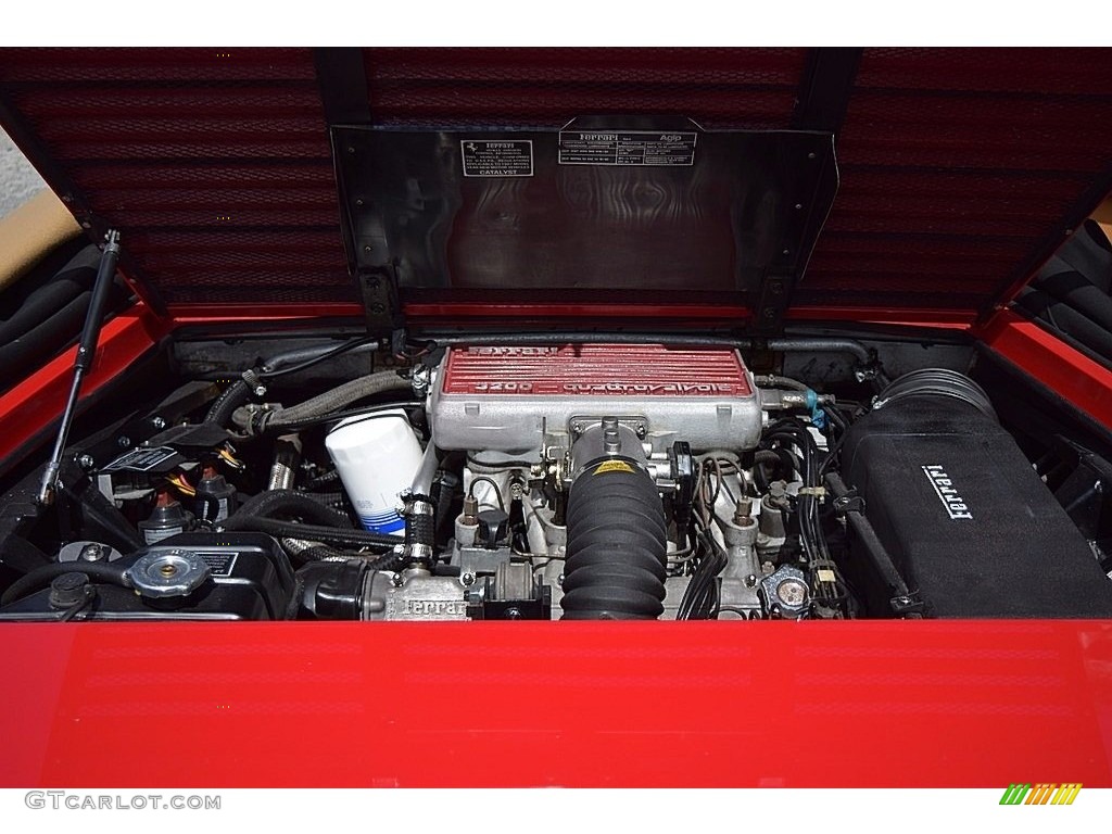 1987 Ferrari Mondial Cabriolet 3.2 Liter DOHC 32-Valve V8 Engine Photo #121655154