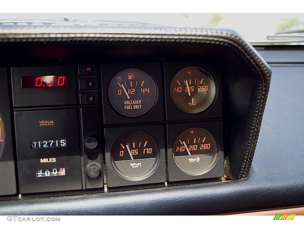 1987 Ferrari Mondial Cabriolet Gauges Photo #121655388