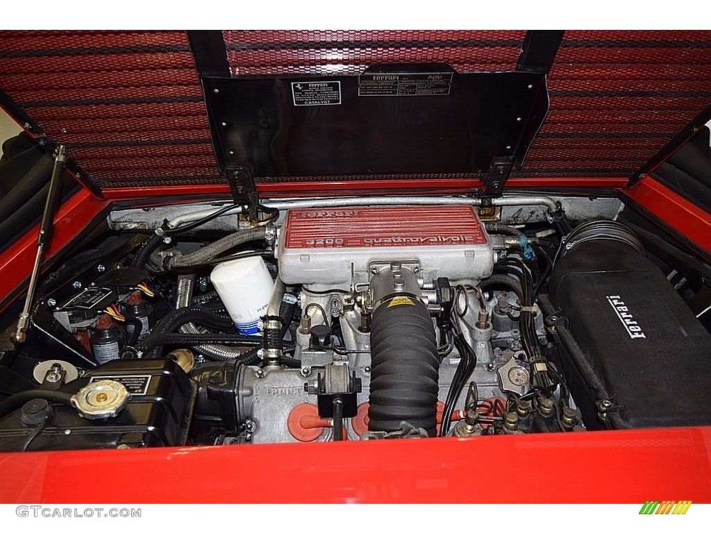 1987 Ferrari Mondial Cabriolet 3.2 Liter DOHC 32-Valve V8 Engine Photo #121655951