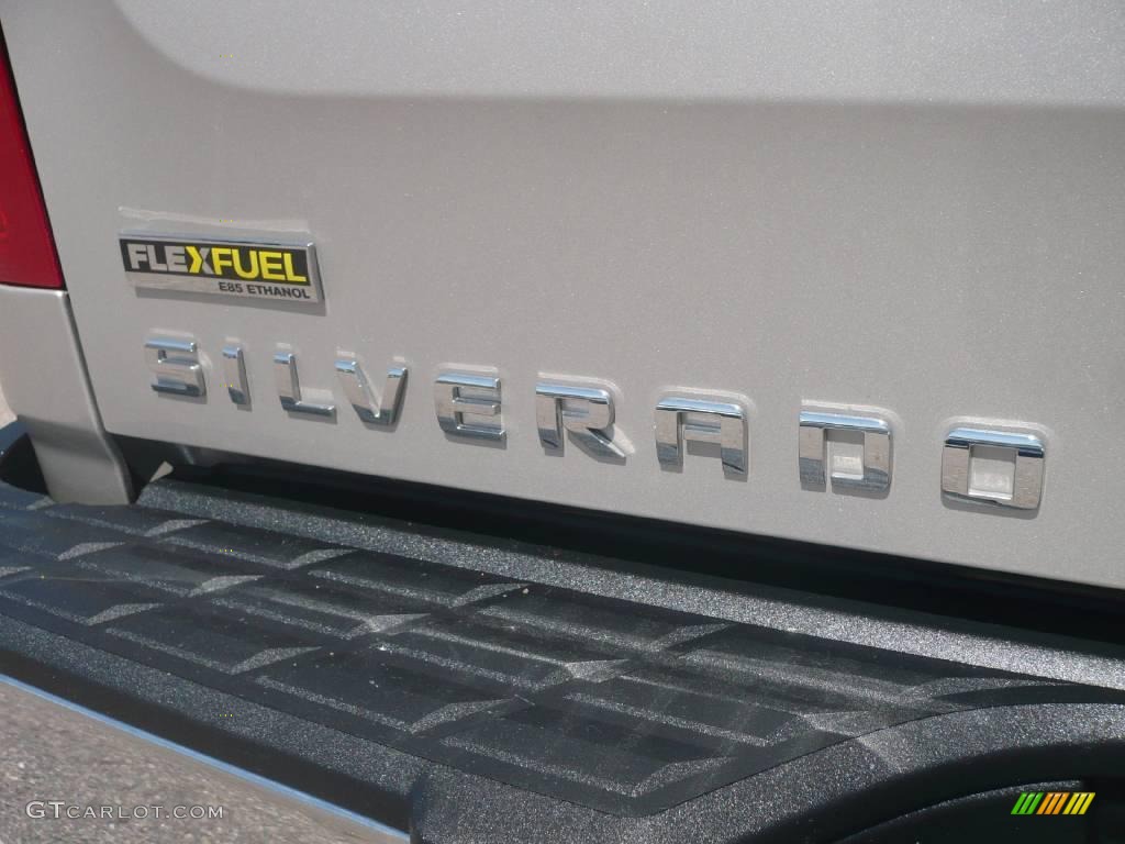 2009 Silverado 1500 LT Crew Cab 4x4 - Silver Birch Metallic / Light Titanium photo #12