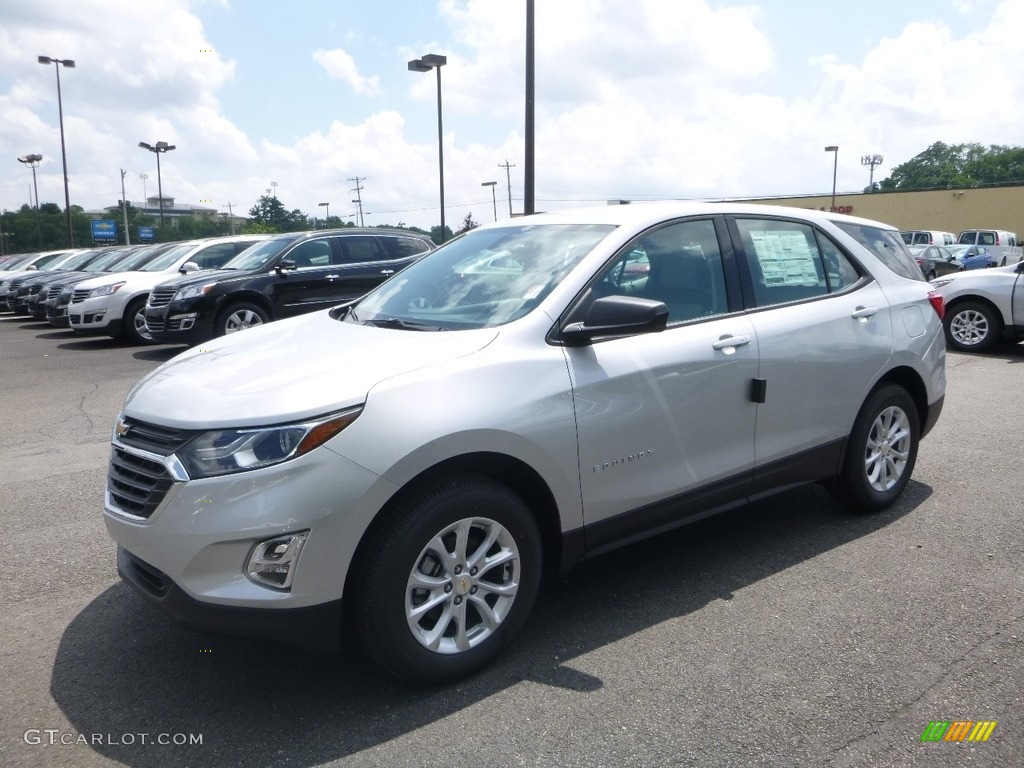 2018 Silver Ice Metallic Chevrolet Equinox Ls Awd #121652284 Photo #12 