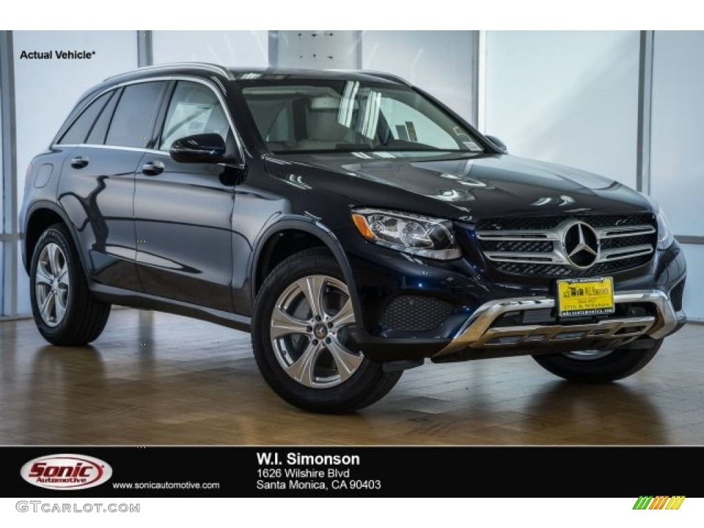 2017 GLC 300 - Lunar Blue Metallic / Silk Beige/Black photo #1