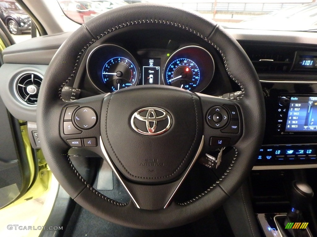 2017 Corolla iM  - Spring Green Metallic / Black photo #15