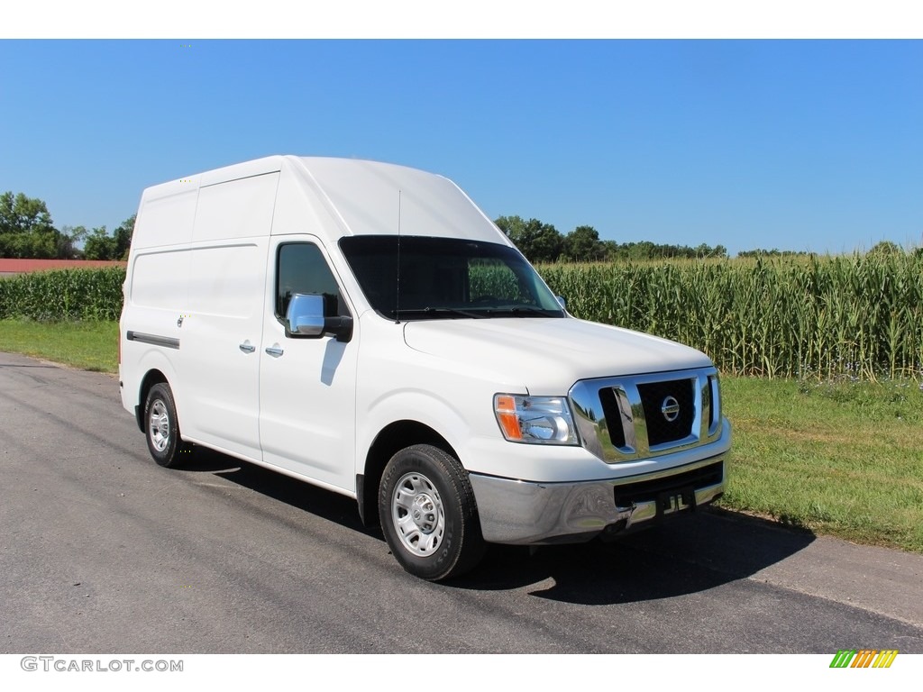 2012 NV 2500 HD SV High Roof - Blizzard White / Charcoal photo #3