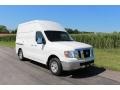 2012 Blizzard White Nissan NV 2500 HD SV High Roof  photo #3