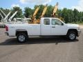 Summit White - Silverado 2500HD Work Truck Extended Cab 4x4 Photo No. 8