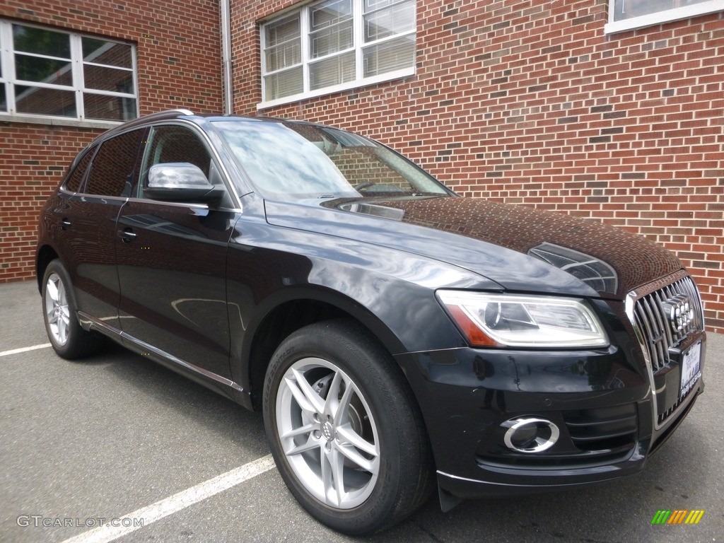 2013 Q5 2.0 TFSI quattro - Phantom Black Pearl / Black photo #7