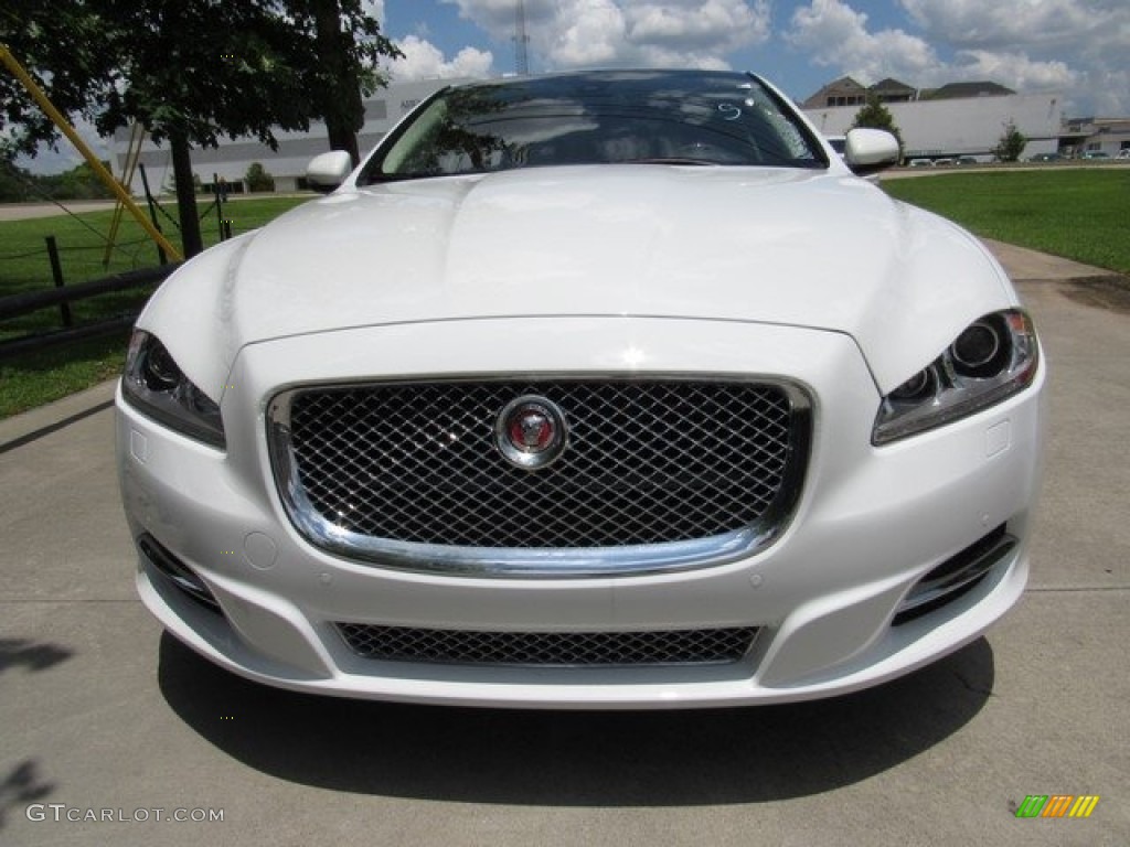 2014 XJ XJL Portfolio - Polaris White / Jet photo #10
