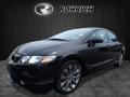 Crystal Black Pearl - Civic Si Sedan Photo No. 3