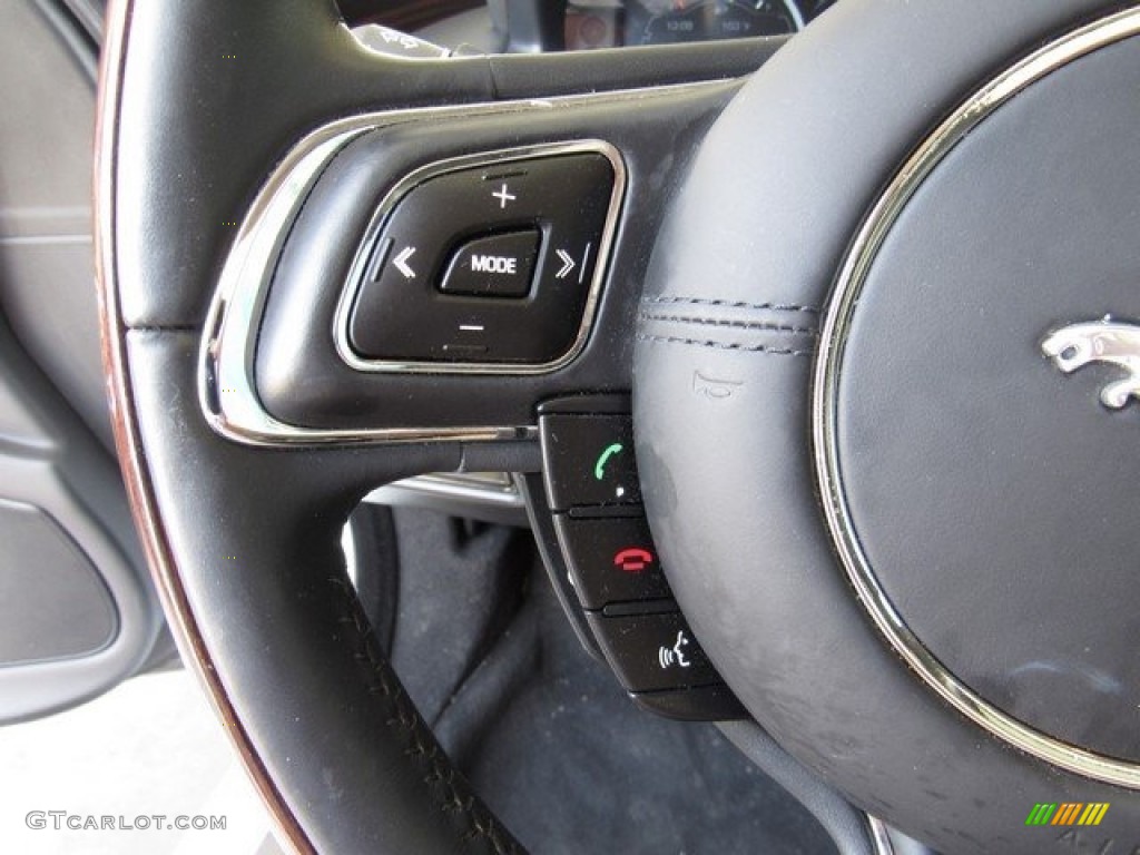 2014 XJ XJL Portfolio - Polaris White / Jet photo #29