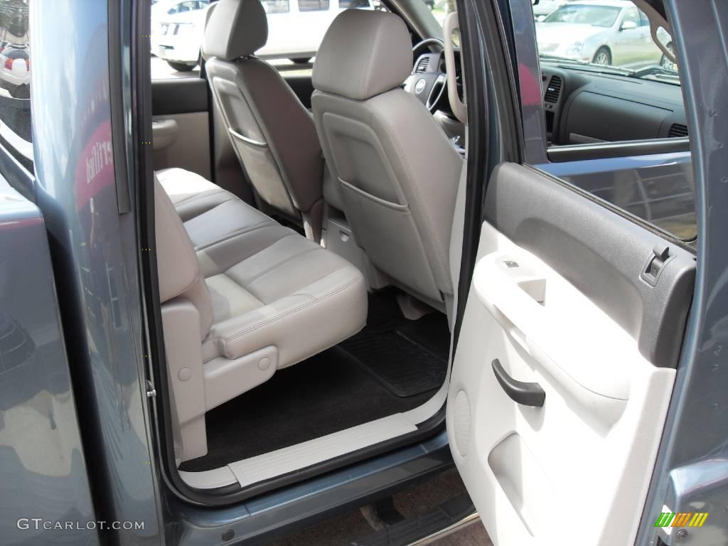 2008 Silverado 1500 LT Crew Cab - Blue Granite Metallic / Light Titanium/Ebony Accents photo #9