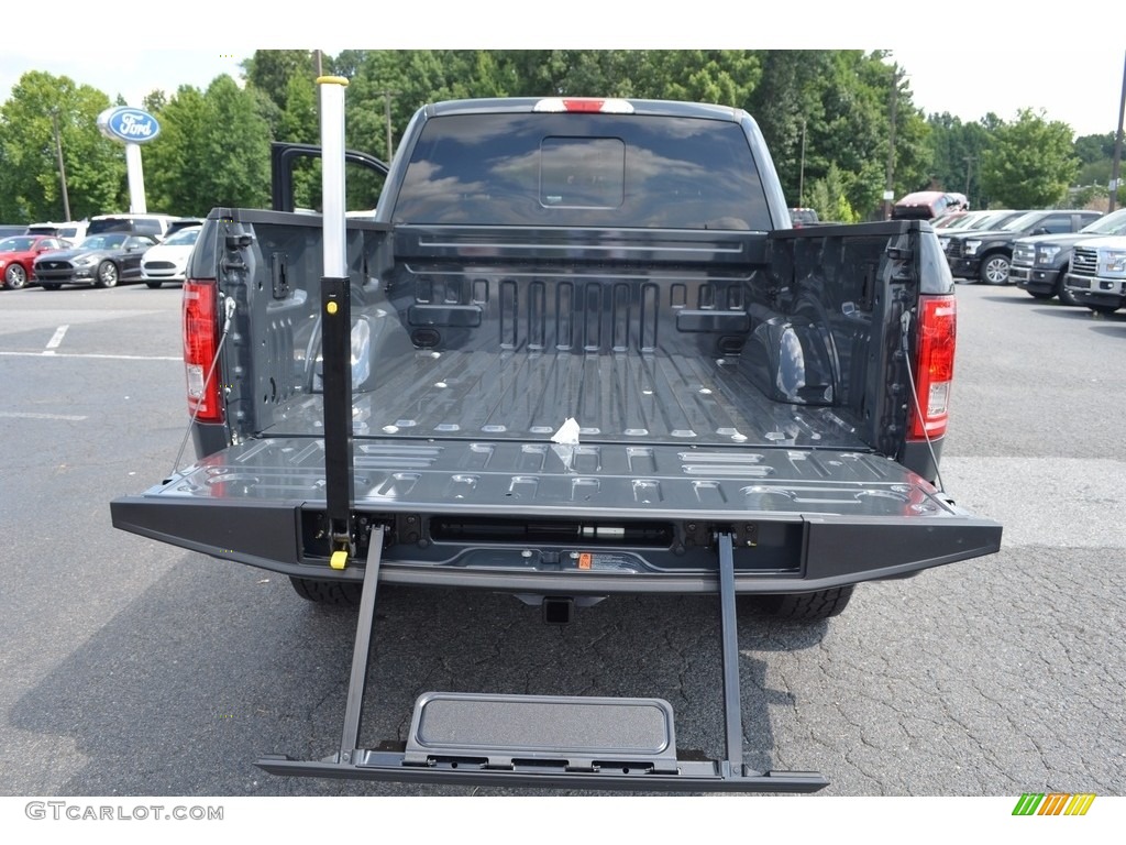 2017 F150 XLT SuperCrew 4x4 - Lithium Gray / Black photo #6