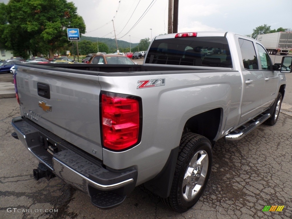 2017 Silverado 2500HD LT Crew Cab 4x4 - Silver Ice Metallic / Jet Black photo #5