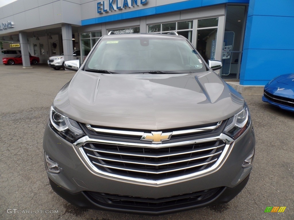 2018 Equinox Premier AWD - Pepperdust Metallic / Medium Ash Gray photo #2