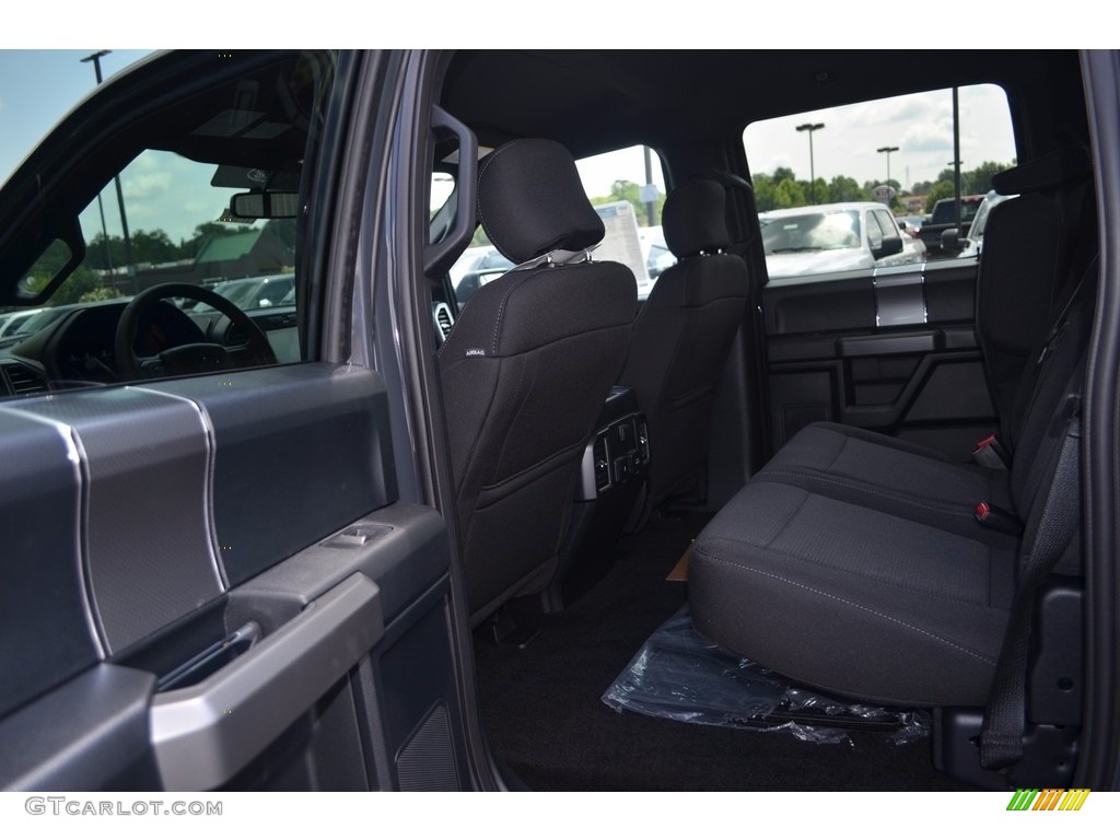 2017 F150 XLT SuperCrew 4x4 - Lithium Gray / Black photo #10
