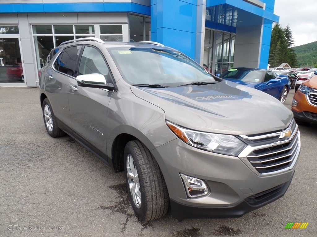 Pepperdust Metallic 2018 Chevrolet Equinox Premier AWD Exterior Photo #121664415