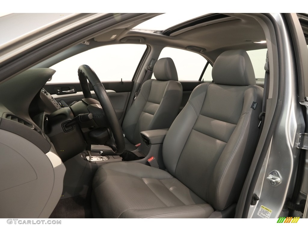 2007 TSX Sedan - Alabaster Silver Metallic / Quartz photo #5