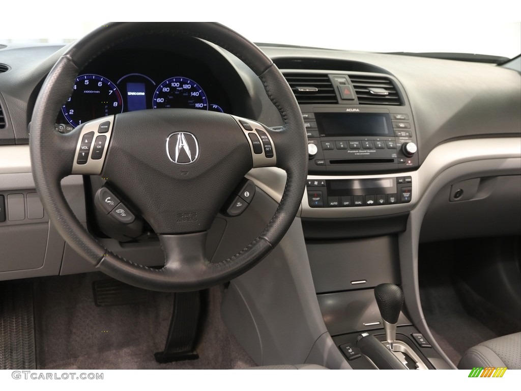 2007 TSX Sedan - Alabaster Silver Metallic / Quartz photo #6