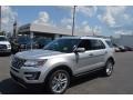 2017 Ingot Silver Ford Explorer Limited  photo #3