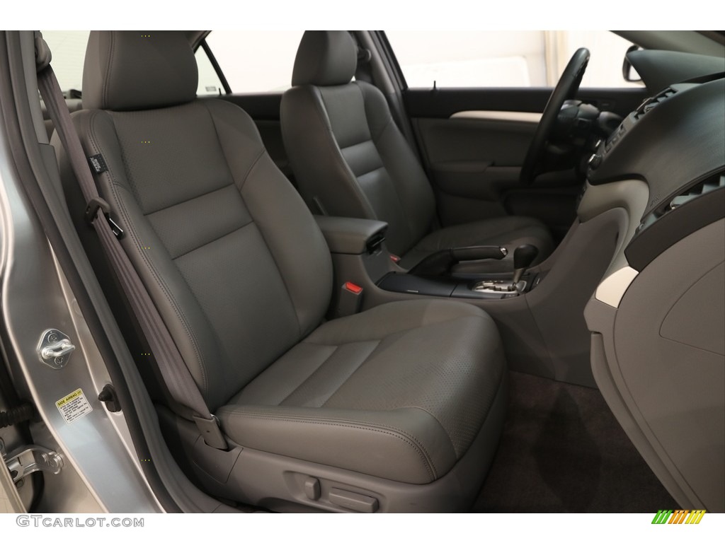 2007 TSX Sedan - Alabaster Silver Metallic / Quartz photo #15