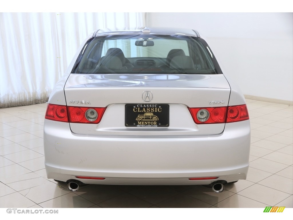 2007 TSX Sedan - Alabaster Silver Metallic / Quartz photo #19