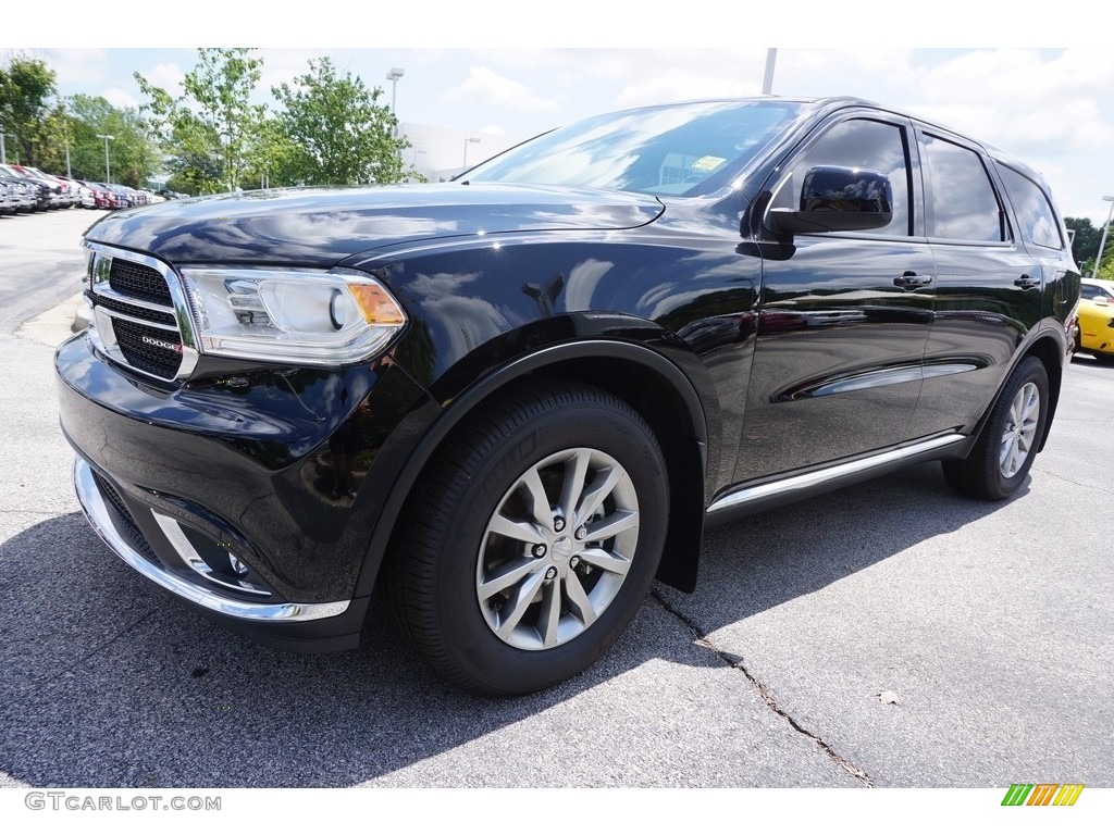 2017 Durango SXT - DB Black Crystal / Black photo #1