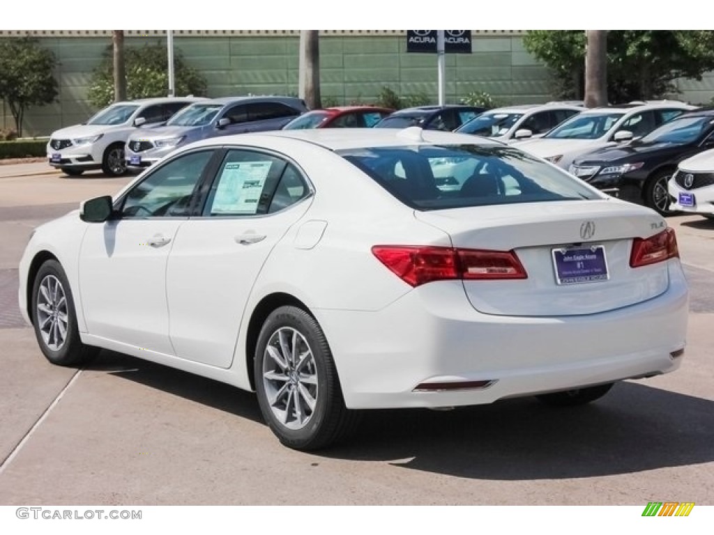 2018 TLX Sedan - Bellanova White Pearl / Ebony photo #5