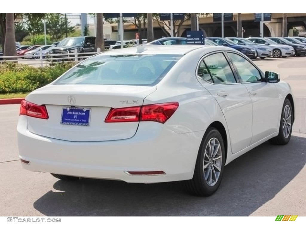 2018 TLX Sedan - Bellanova White Pearl / Ebony photo #7