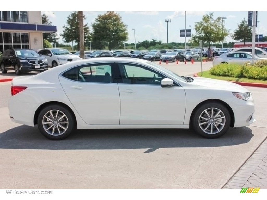 2018 TLX Sedan - Bellanova White Pearl / Ebony photo #8