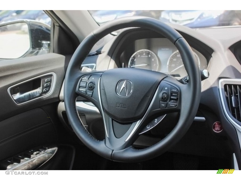 2018 TLX Sedan - Lunar Silver Metallic / Ebony photo #25