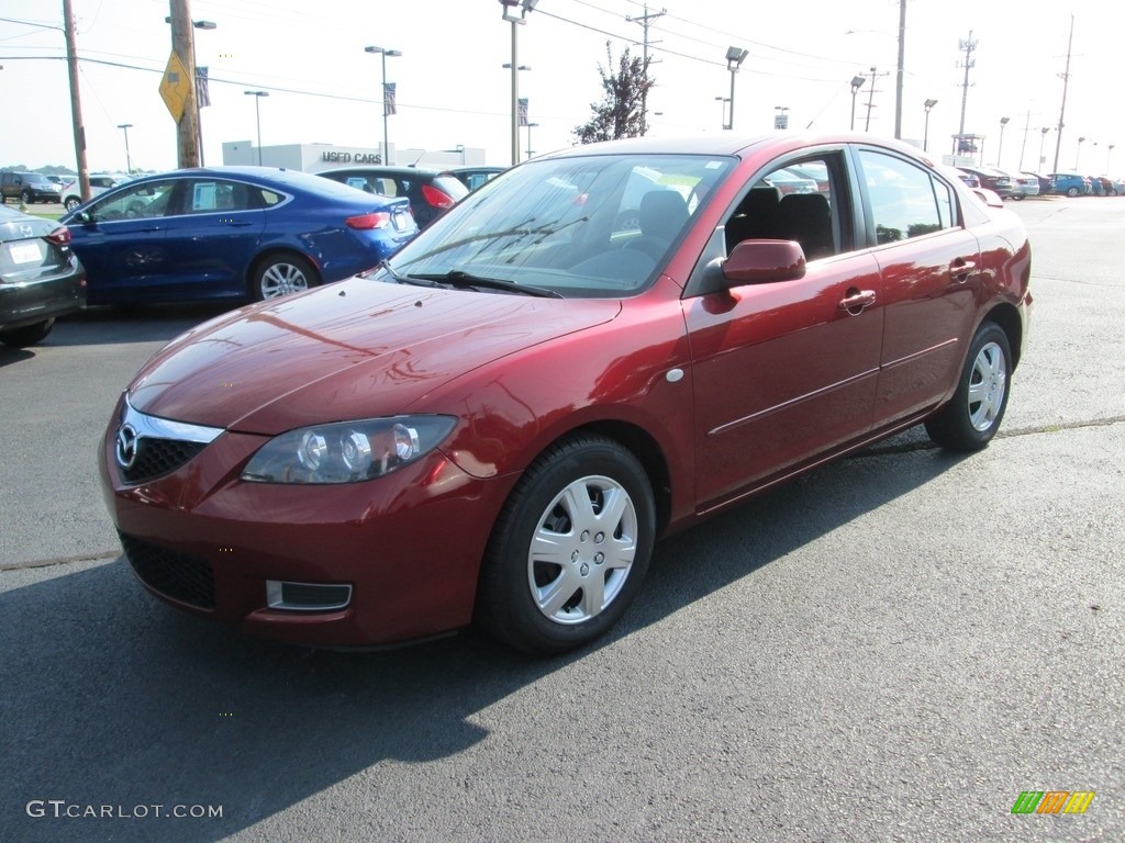 2009 MAZDA3 i Touring Sedan - Copper Red Mica / Black photo #2