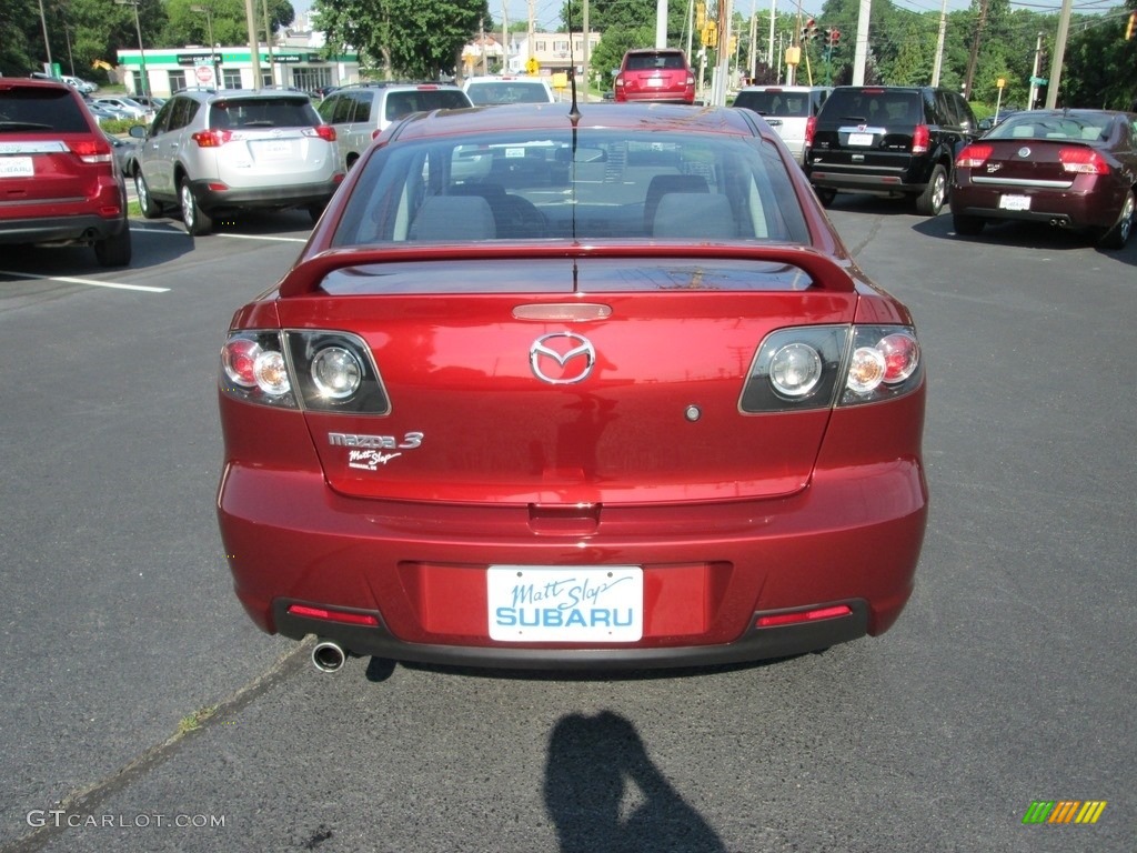 2009 MAZDA3 i Touring Sedan - Copper Red Mica / Black photo #7