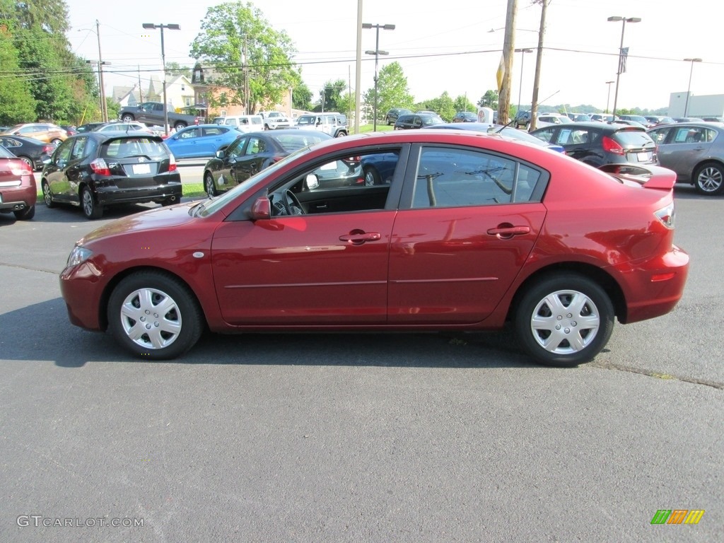 2009 MAZDA3 i Touring Sedan - Copper Red Mica / Black photo #9