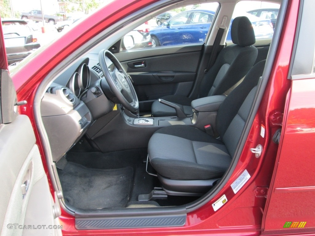 2009 MAZDA3 i Touring Sedan - Copper Red Mica / Black photo #12