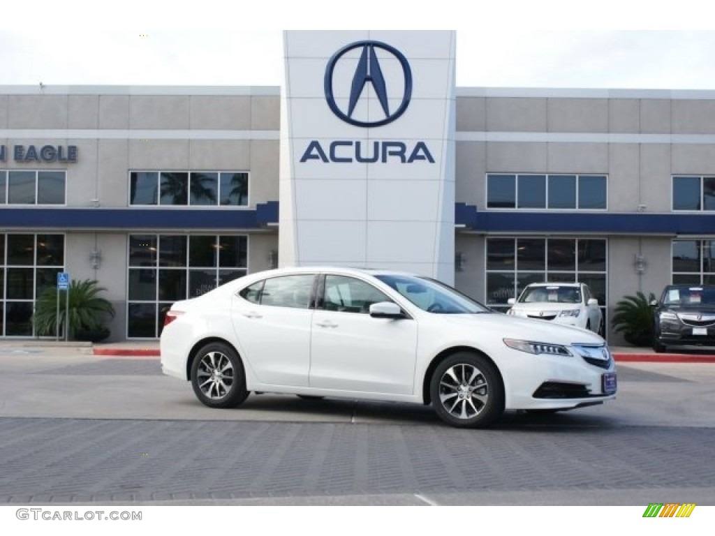 2017 TLX Sedan - Bellanova White Pearl / Graystone photo #1