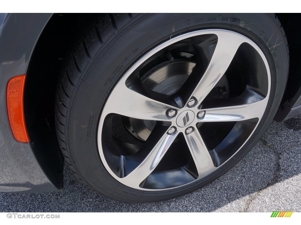 2017 Charger SXT - Destroyer Grey / Black photo #5