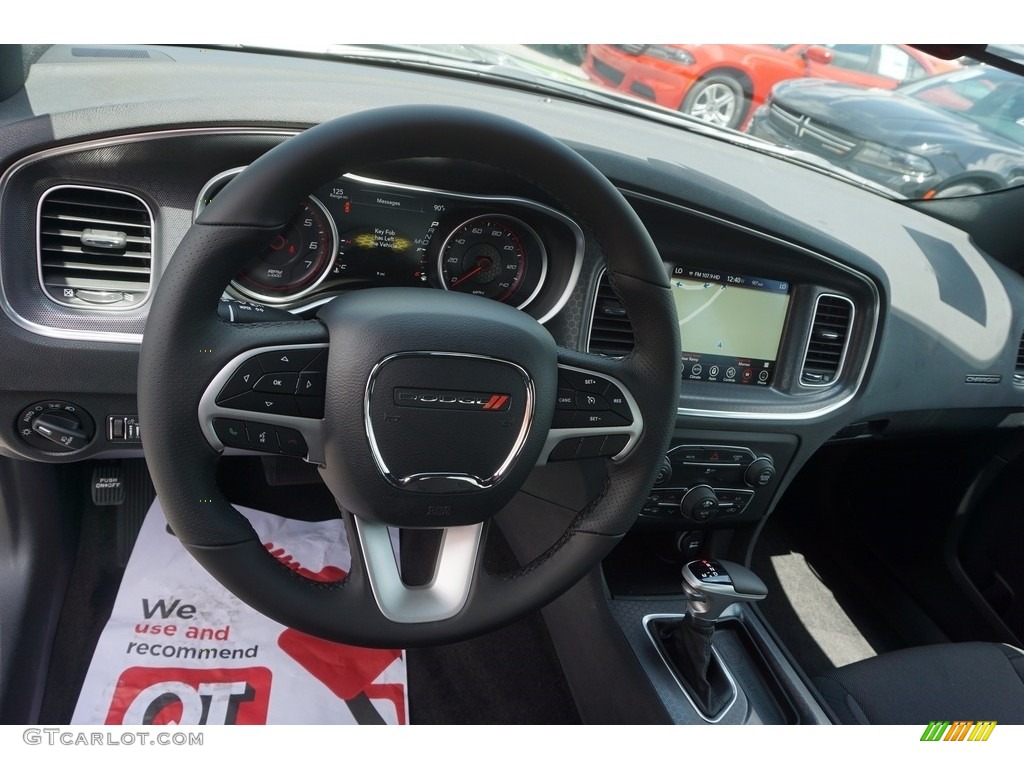 2017 Charger SXT - Destroyer Grey / Black photo #7