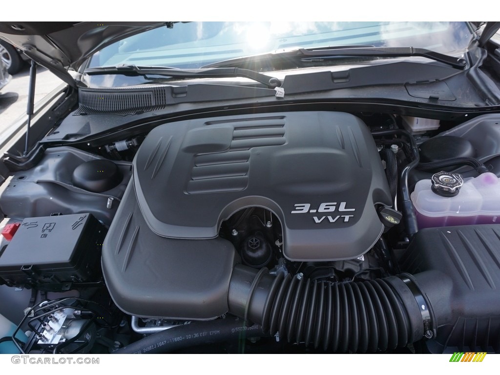 2017 Charger SXT - Destroyer Grey / Black photo #8