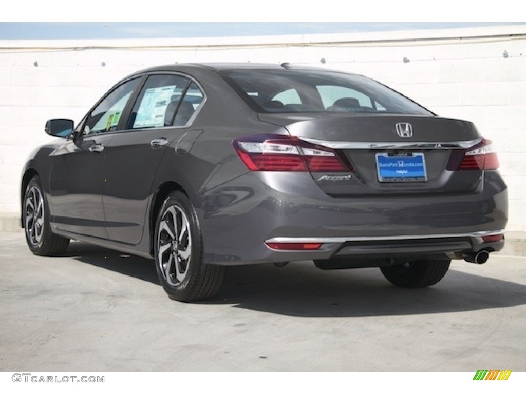 2017 Accord EX-L Sedan - Modern Steel Metallic / Gray photo #2