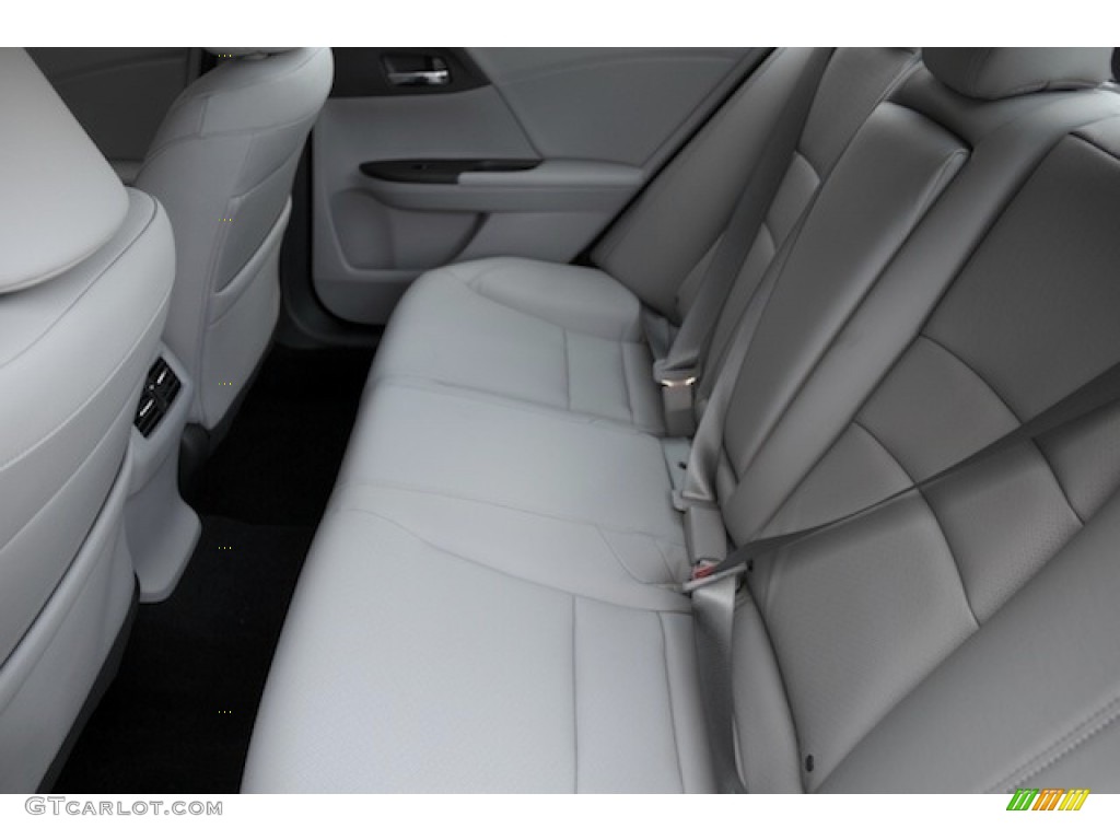 2017 Accord EX-L Sedan - Modern Steel Metallic / Gray photo #12