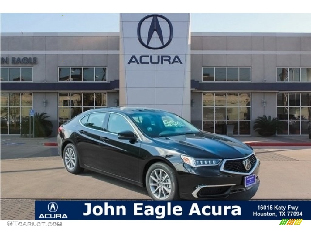 Crystal Black Pearl Acura TLX